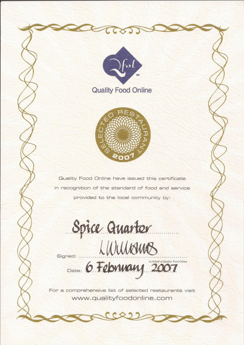 Quality Award