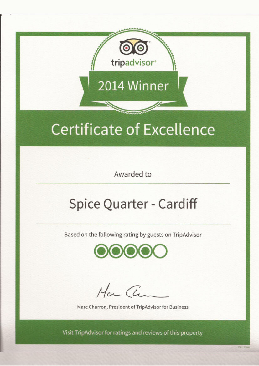 Tripadvisor Award